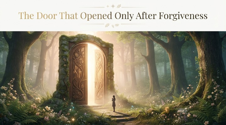 The Door That Opened Only After Forgiveness