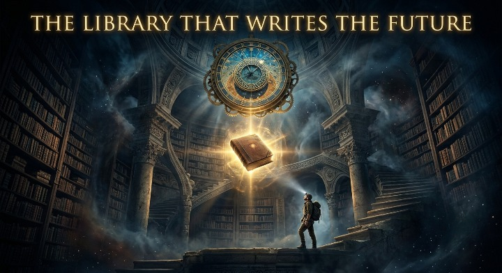 The Library That Writes the Future: The Forbidden Archive Hidden Outside Time